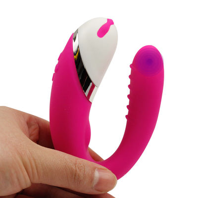 USBの再充電可能な12の速度Uは振動のマッサージャーの女性の性のおもちゃを形づける