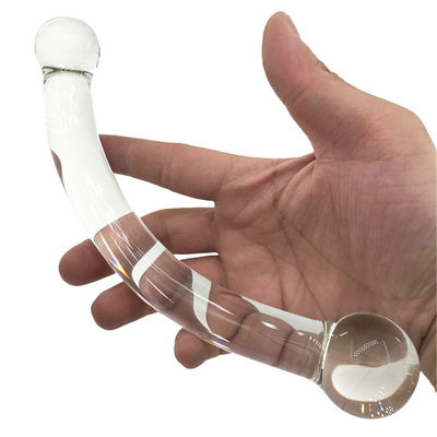 透明なLGBTの性は女性のための肛門のプラグの性のおもちゃを玉を付ける膣のマッサージにもてあそぶ