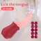 女性のためのニップルの刺激物のバイブレーターの性のおもちゃを舐める舌を搭載する赤いGの点のバイブレーター
