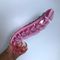 17.5*3.2cmのピンクの海馬のガラス張形の長い大人の性のおもちゃ